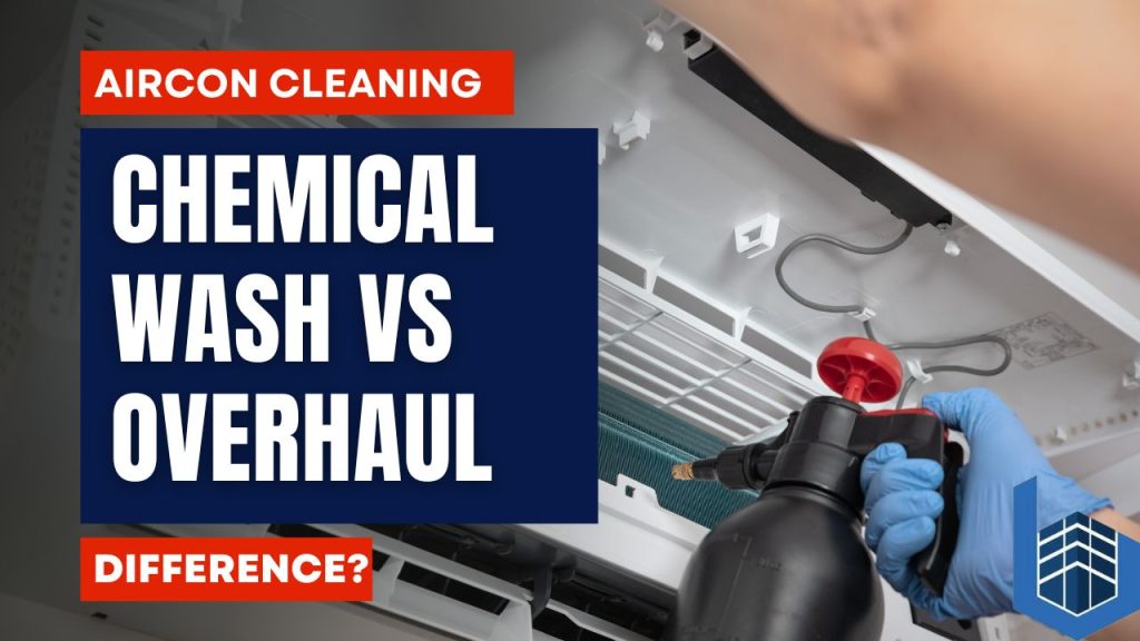 Aircon Chemical Wash vs Chemical Overhaul What’s The Difference