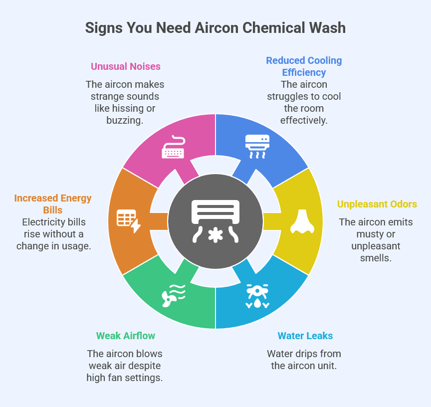 Signs You Need Aircon Chemical Wash