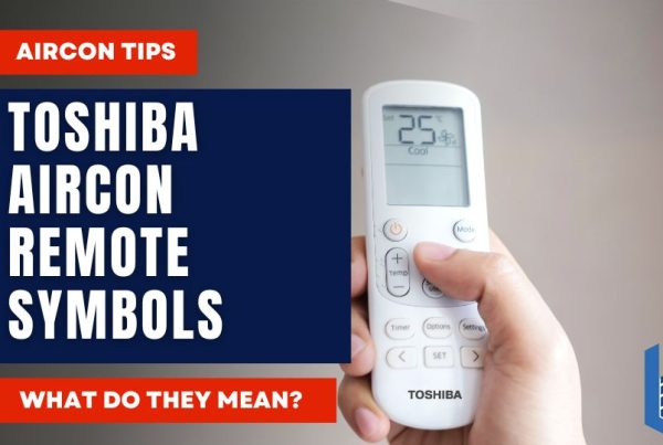 Toshiba Aircon Remote Symbols