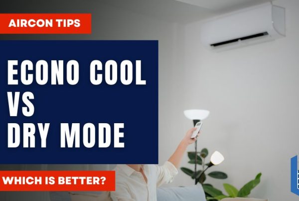 Aircon Econo Cool vs Dry Mode