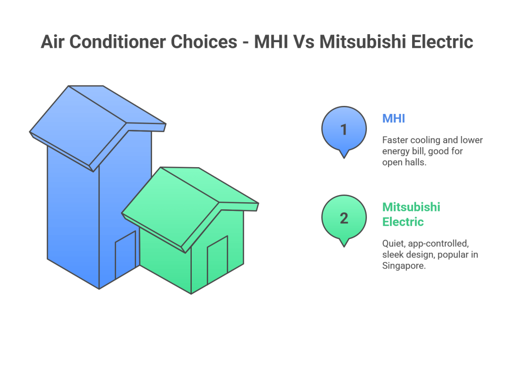 Air Conditioner Choices - MHI Vs Mitsubishi Electric