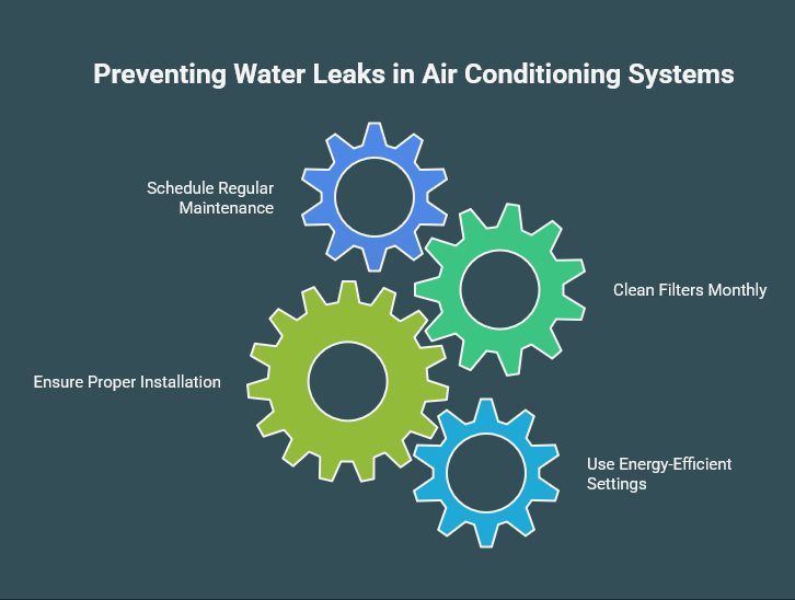 Preventing Water Leaks in Air Conditioning Systems